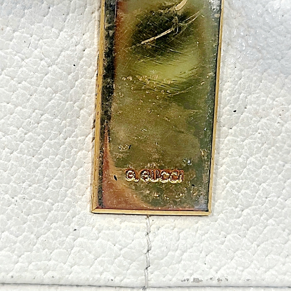 Gucci Canvas Leather Wallet On Chain - Picture 7 of 8